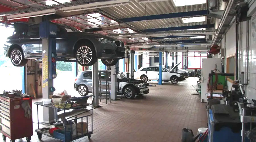 Werkstatt Innenansicht