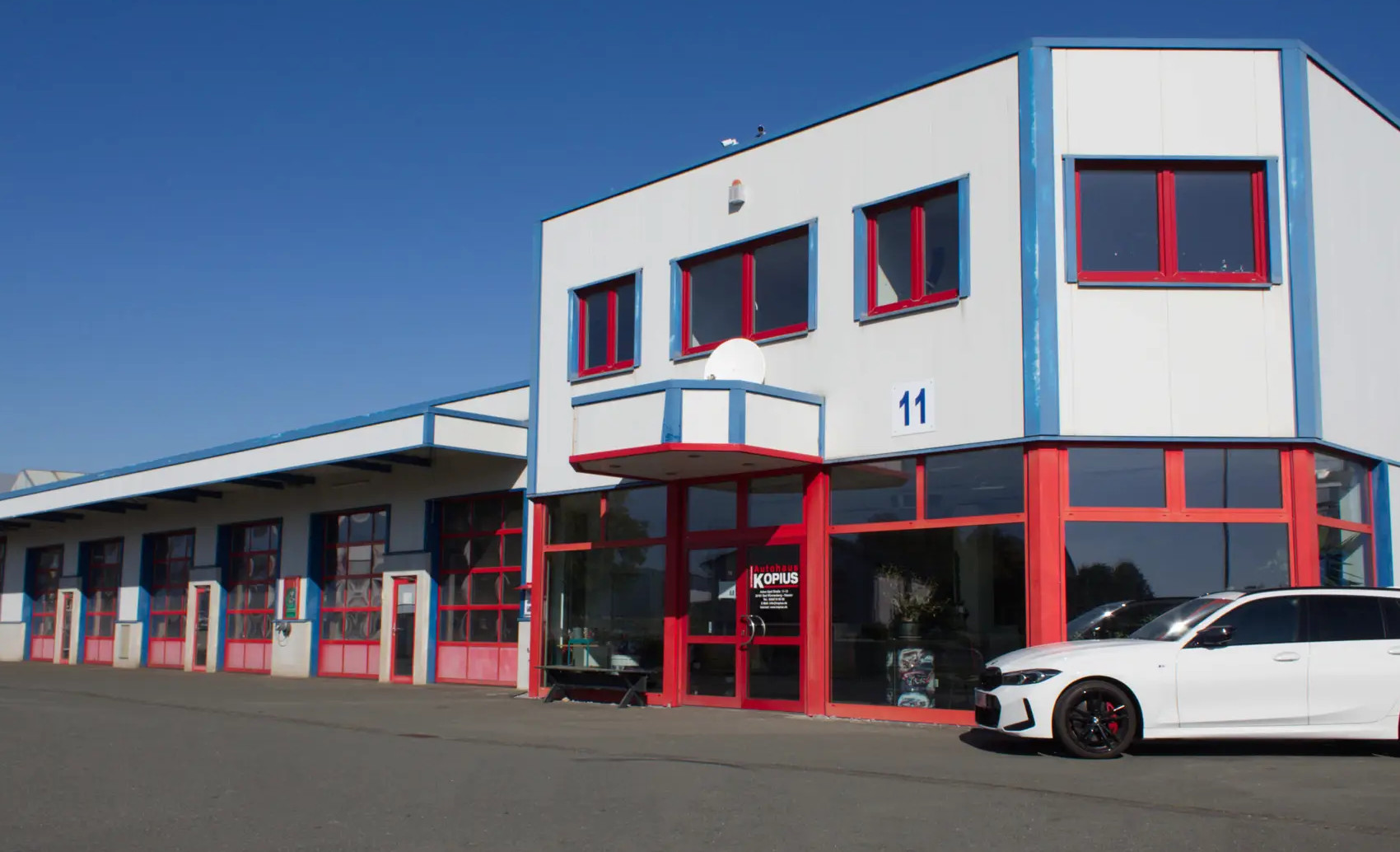 Werkstatt Außenansicht